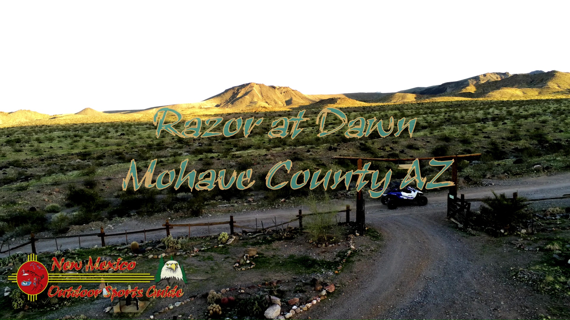 Sunrise Razor ATV ride in the Arizona Black Mountains