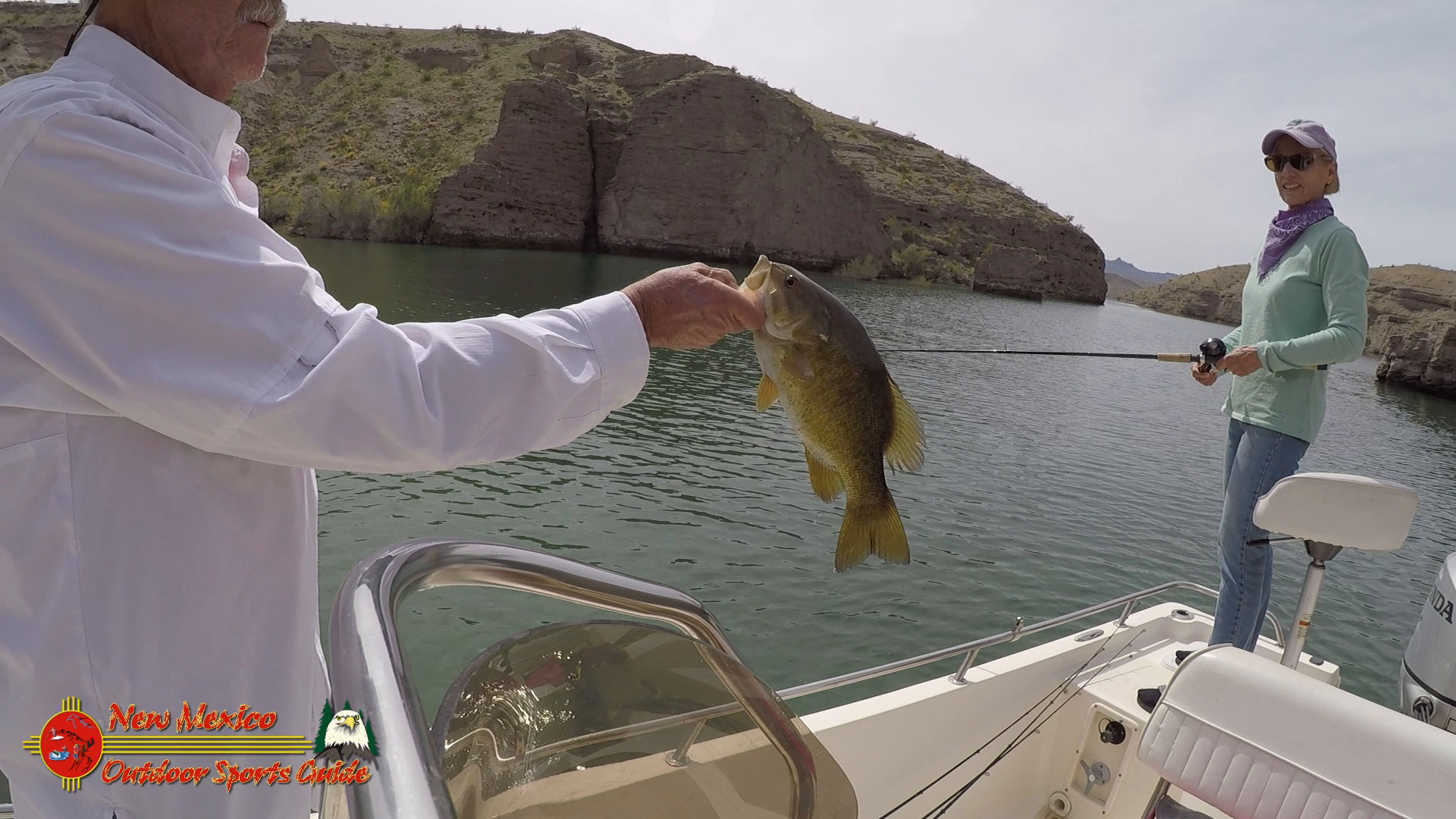 Lake Mohave Smallmouth Bass Fishing 03-31-2020