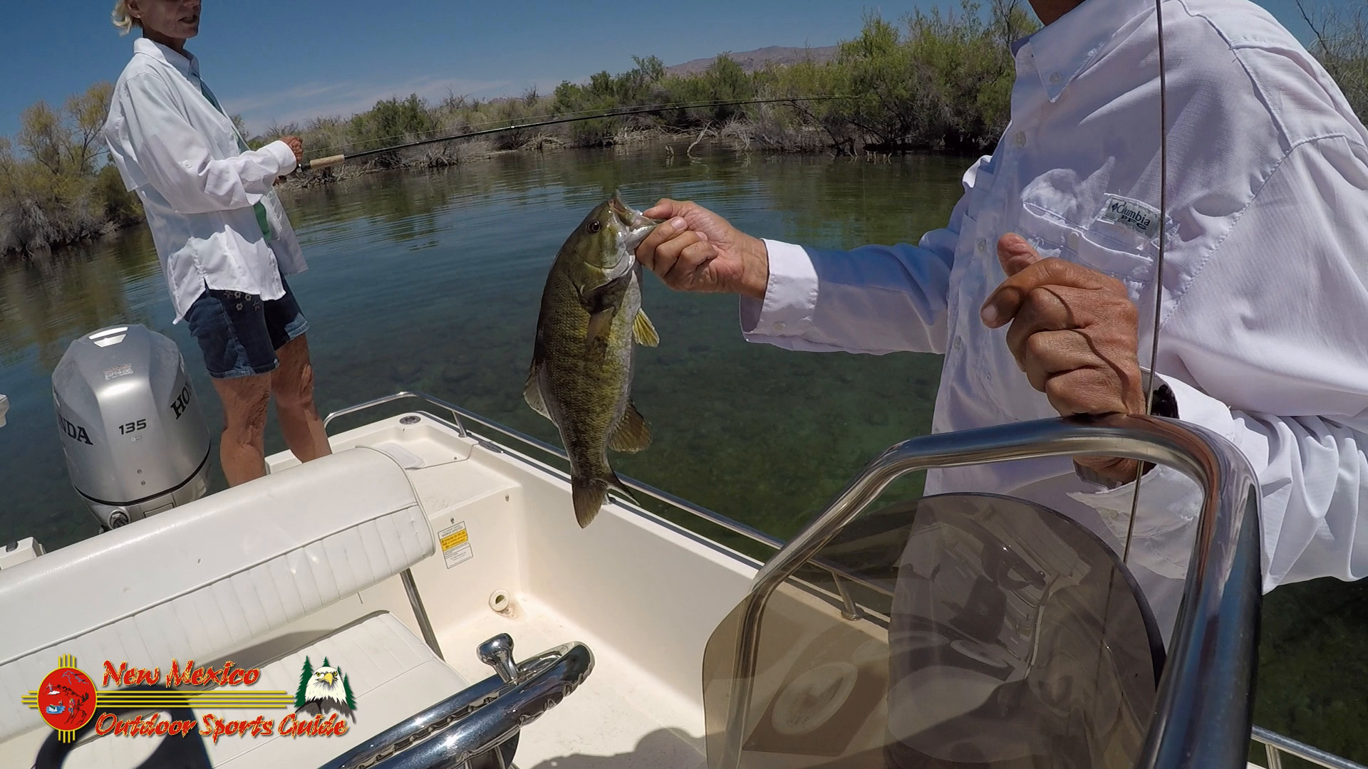 Bass Fishing Lake Mohave April 27, 2020