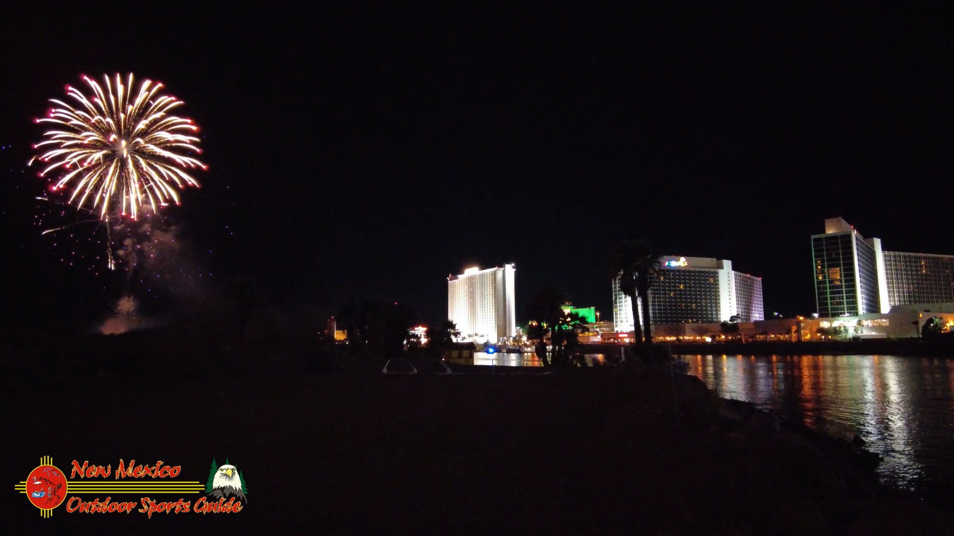 Fireworks Over the Colorado Christmas Night 2020