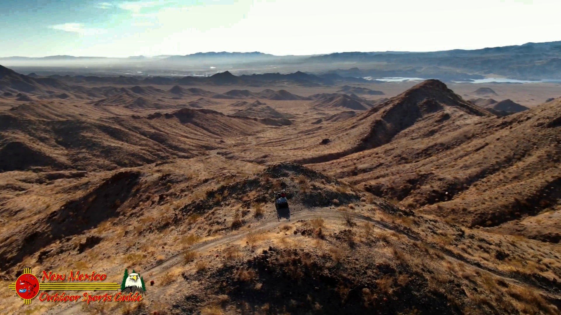 Over-the-Top Lake Mohave Overlook Trail Hero 7 Mavic 2 Zoom Helix
