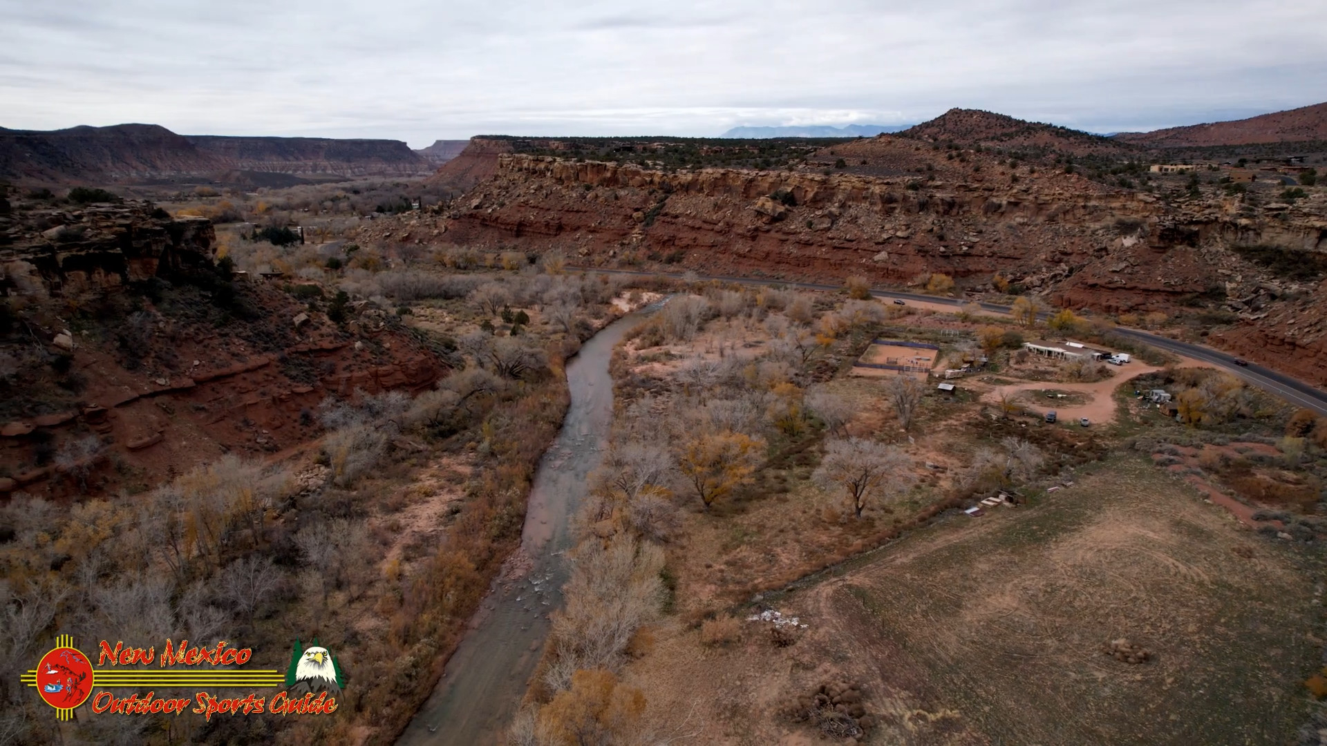 Virgin River Tributary of the Colorado River Springdale, Utah Air 2S