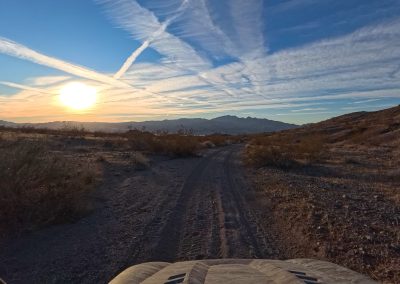 Full Moon Evening Rhino Ride Burros Old Wagon Trail Mine AcePro 11-14-2024