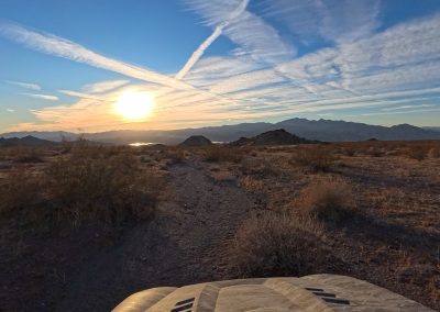Full Moon Evening Rhino Ride Burros Old Wagon Trail Mine AcePro 11-14-2024