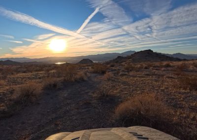 Full Moon Evening Rhino Ride Burros Old Wagon Trail Mine AcePro 11-14-2024