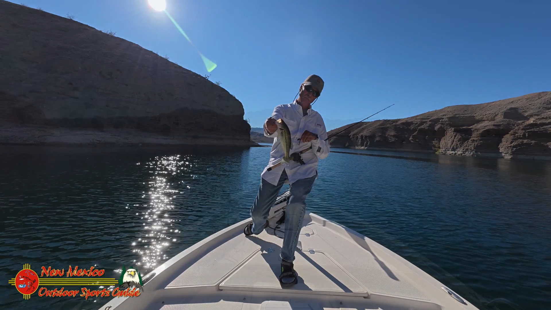 Lake Mohave Bass Fishing Action 5